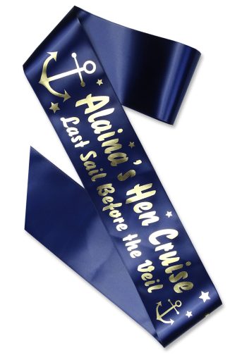 Nautical Hen Party Sash