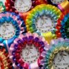 3 tier mixed colour well done horse rosettes