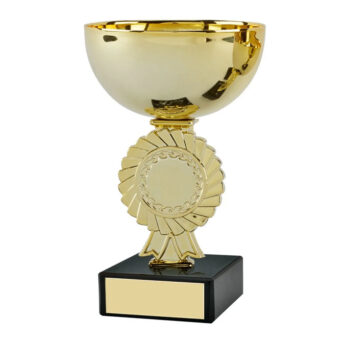 Rosette Gold Trophy Cup