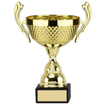 Championship Gold Trophy Cup with Handles