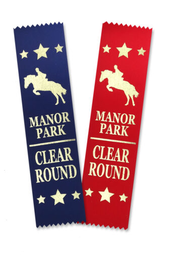 Showjumper Equestrian Award Ribbons